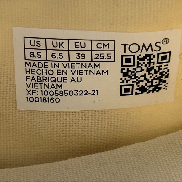 Toms Alpargata 3.0 Women’s Seashell Shoes Slip On Sneakers Tan Size 8.5 - Picture 8 of 8